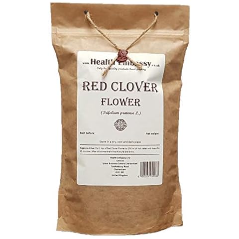 Health Embassy Red Clover Flower (Trifolium pratense) (50g) Cover