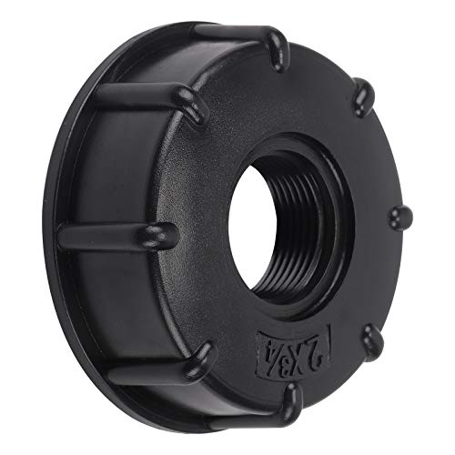 Preisvergleich Produktbild DHOUTDOORS IBC Adapter S60x6 Tankanschluss Kunststoffverschlussdeckel Flüssigkeitsspeicherdeckel Container Adapter Deckel Innengewinde Anschluss Zubehör Für Tank Wasserbehälter