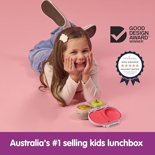 Image of b.box Snack Box, Snack Containers for Kids, Kids Lunch Box, Toddler Snacks