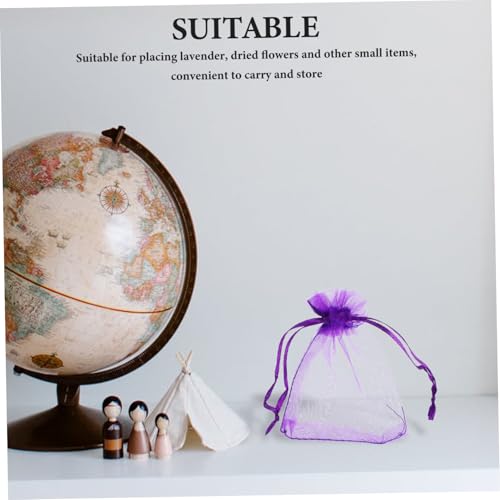 Unomor 100 bolsas de algodón para sachet de lavanda miniatura 5