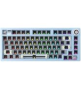 CORBOBO x LEOBOG Hi75 Wired Mechanical Keyboard Kit, Aluminum Alloy Gasket Mounted Barebones Keyb...