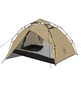 テント WINGEAR(ウィンギア) ワンタッチテント WG-OT2012-BE ソロテント ドームテント ソロキャンプ 1～2人用 軽量 コンパクト 設置簡単 一人用 二人用 アウトドア キャ...