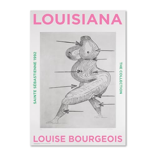 �f���}�[�N ���C�W�A�i�ߑ���p�� �|�X�^�[ Louise Bourgeois - Saint Sebastienne (1992) A1 59.4×84.1cm