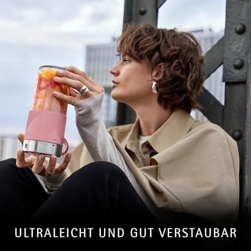WMF Küchenminis Mix on the Go 300 ml, Mini Mixer to Go, USB Mixer Smoothie Maker, aufladbarer Personal Blender… – Ansicht 5