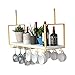 Sufitowa Półka Dekoracyjna, Złoto Wiszące Kwiat Stojak, Kuchnia I Bar Pasek Wieszak Wino Rack (Size : 80X30X60CM)