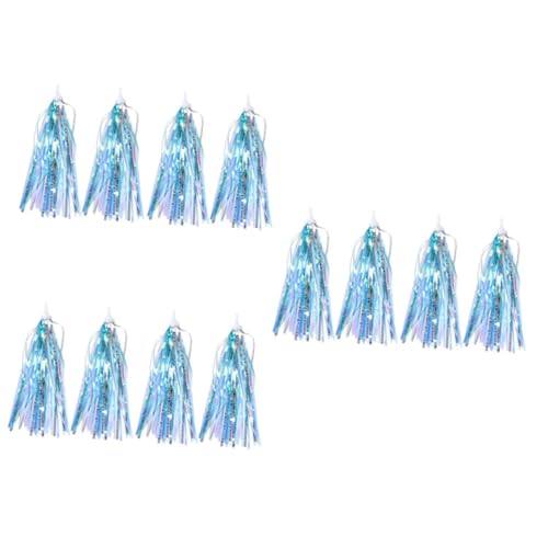 TOVINANNA 12 STK kinderfahrrad zubehör Kinder Fahrrad zubehör fahhrad zubebör Kinder Fahrradgriffe Kinder kettengürtel Chain Belt Ketten Band Windmühle Roller Dreirad Quaste Baby Schleife