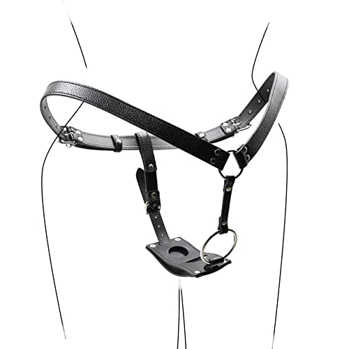 ディルドオナニーパンツ 、アナルストッパ と ディルド ​固定ベルト、 装着型 ペニスサック、SM調教 ディルドパンツ 強力 刺激 マスターベーション 初心者 プレイ 変態 マゾ - 画像1