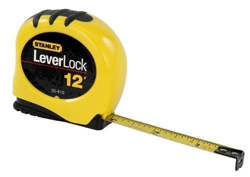 Stanley Hand Tools STHT30812 3/4" X 16' LeverLock Tape Rule