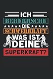 freetime fahrrad weiterstadt  Ich Beherrsche Die Schwerkraft Was Ist Deine Superkraft: BMX Fahrer & Mountain Bike Notizbuch 6\'x9\' Fahrrad Bike Dirt Geschenk