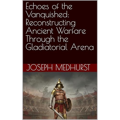 Echoes of the Vanquished: Reconstructing Ancient Warfare Through the Gladiatorial Arena Audiolibro Por Joseph Medhurst arte de portada