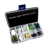 Mohs Hardness kit, Including 10 Rock and Mineral specimens, Great for Geology Classrooms & Basic Field Testing Labs