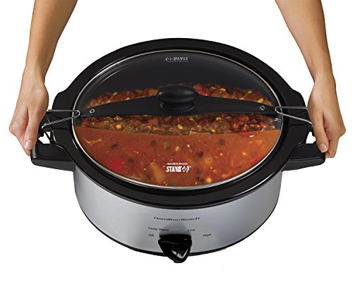 Image of Hamilton Beach 33249 Stay or Go Slow Cooker, 4-Quart