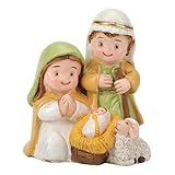 Figurines magnifiquement conçues : chaque pièce de cet ensemble de figurines de crèche de Noël est finement conçue pour capturer l'essence de la crèche, ce qui en fait une superbe pièce maîtresse pour votre décoration de vacances