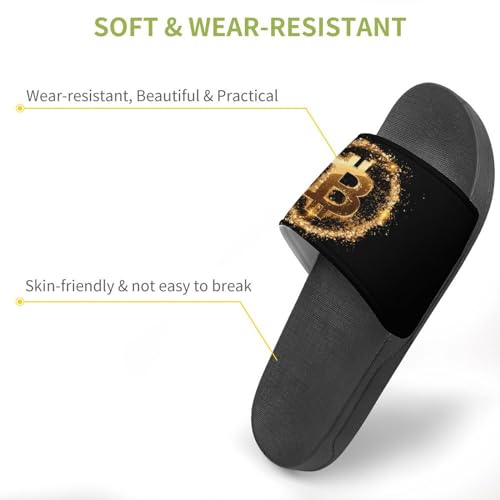 Bitcoin House Sandals Non-Slip Bathroom Slippers Beach Summer Shoes for Men Women3