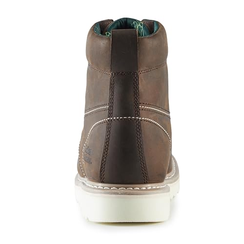 Image of Golden Retriever Work Boots for men Waterproof Comfortable 6 inch Full Grain Tumbled Leather Welt Slip and Oil-Resistant STEEL /SOFT Toe Construction Boots G6192D G6158ST G6282D G6258ST