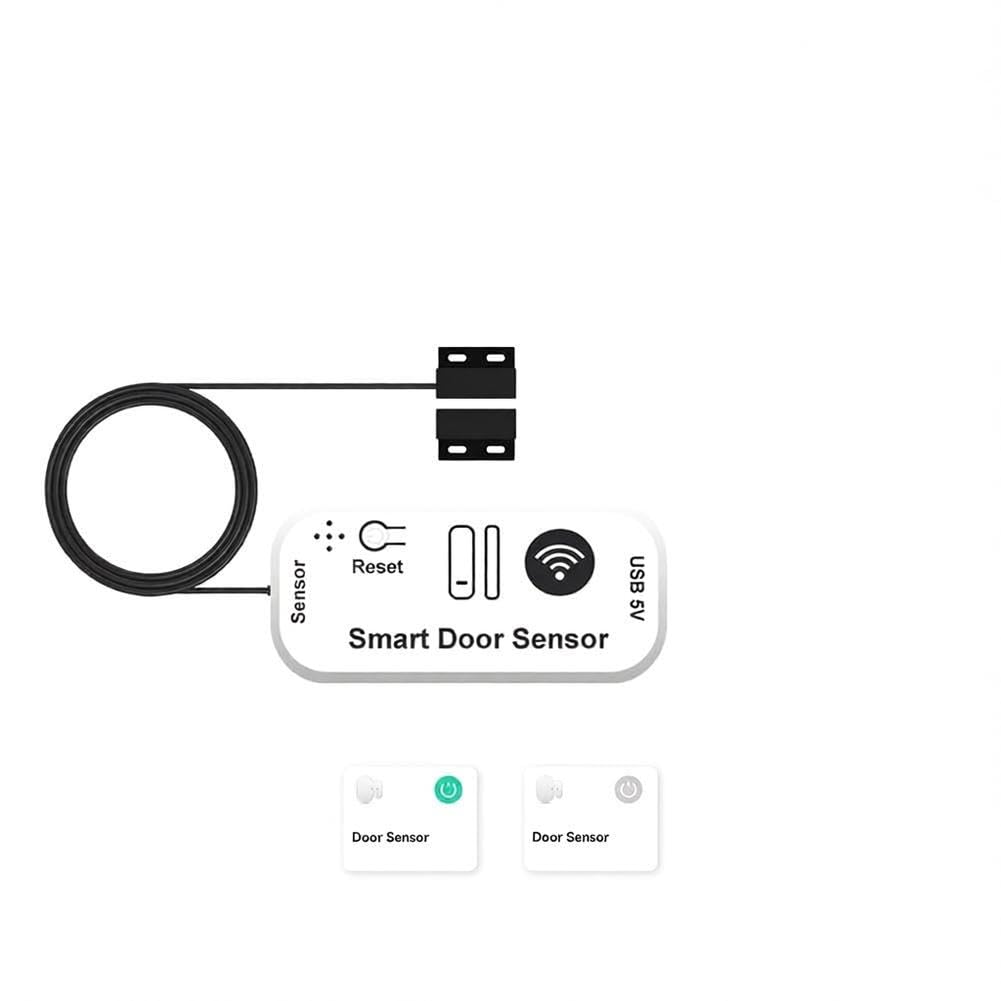 Ouvre-porte de garage intelligent WiFi Télécommande Noir (FOR ZB)