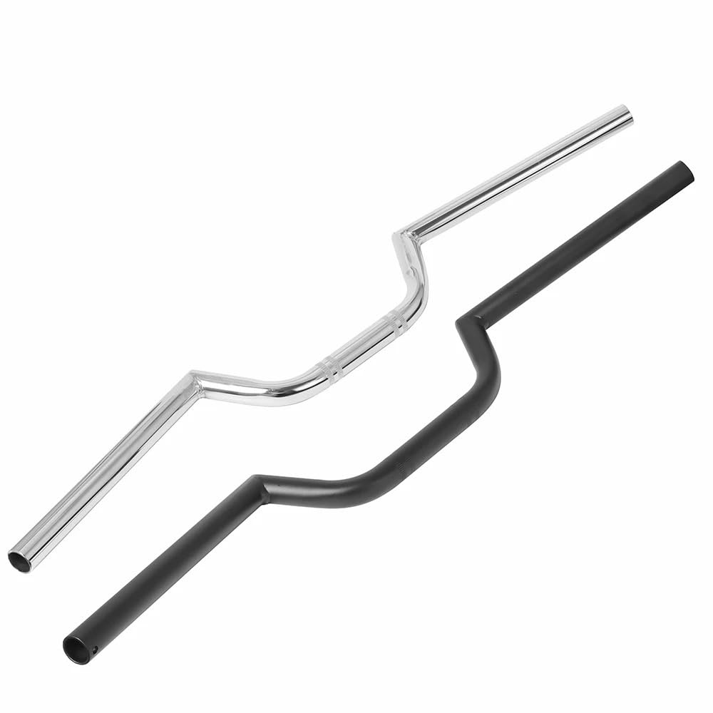 manubri moto alti manubri moto per naked Per Cruiser, Cafe Racer, Bobber | Manubrio Drag Bar per moto 7/8" 22mm Manubrio universale(Chrome)