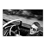 THEGIS Schauspieler Steve McQueen Leinwand-Poster, 