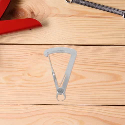 Juego de 2 Calibradores internos de acero inoxidable para medición precisa, para joyería con función de grosor triangular miniatura 4