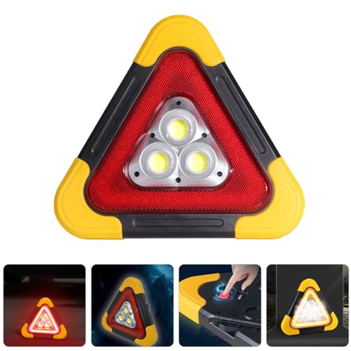 Evite vuelcos en carretera con la luz de advertencia triangular GALPADA de diseño estable 3