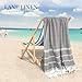 LANE LINEN Beach Towel, 2 Pack Beach Towels Oversized, 39