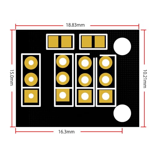10Pcs Hall Effect Magnetic Sensor, DC 3.3V-5V 3144E A3144 Hall Effect Sensor for Arduino PIC AVR Smart Cars - Image 4