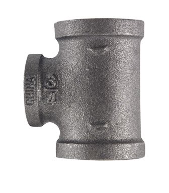 Southland 520-754HN - Tees reductores de 1" x 1" x 3/4", color negro