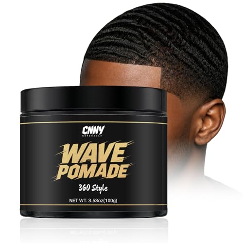 Strong Hold Wave Pomade for Coarse Hair