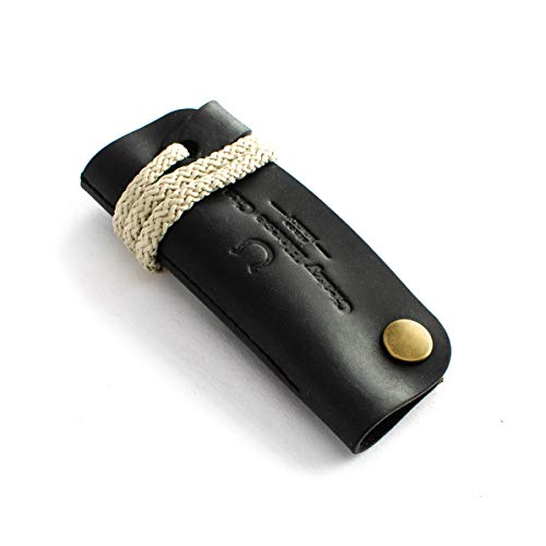 Crazy Horse Craft, Leder Schlüsselhalter, Carbon...