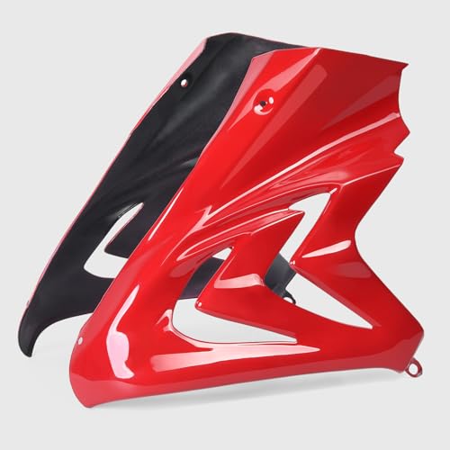 WOOGA Motorrad-Sitzseitenrahmen Paneelverkleidung Abdeckung für Ho&nda CBR650R CBR 650R CBR 650 R Zubehör 2019 2020 2021 2022 2023 Seitenabdeckung (Rot)