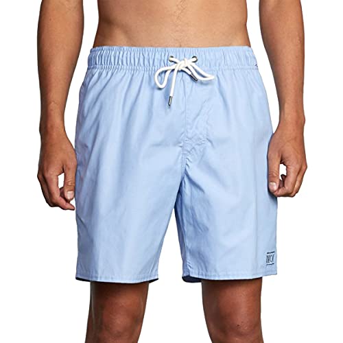 Rvca mens opposites elastic 2 boardshort - oasis blue | medium
