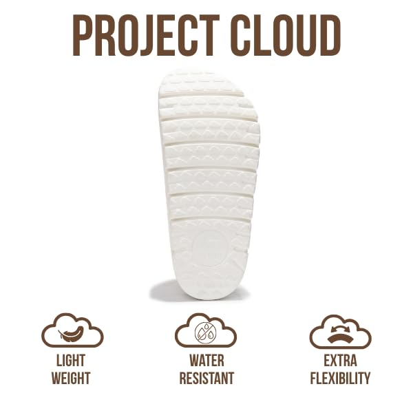 Project Cloud Genuine Leather Platform Clogs for Women Footwear - Memory Foam Arch Support Cork Footbed Casual Shoes & Mules for Women 2025 (Benton Chunky)