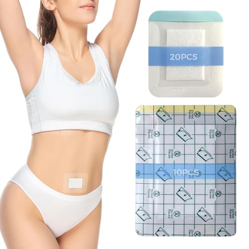 ITCGOB 30 Unidades Apósitos Adhesivos Impermeables de PU, Parches Transparentes con Compresa Absorbente para Ducha y Natación, Segunda Piel para Protección de Tatuajes y Heridas, 2 Tamaños
