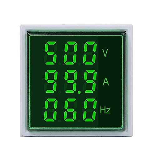 Voltmètre ampèremètre pour éviter les surcharges de tension alternative AC20-500V