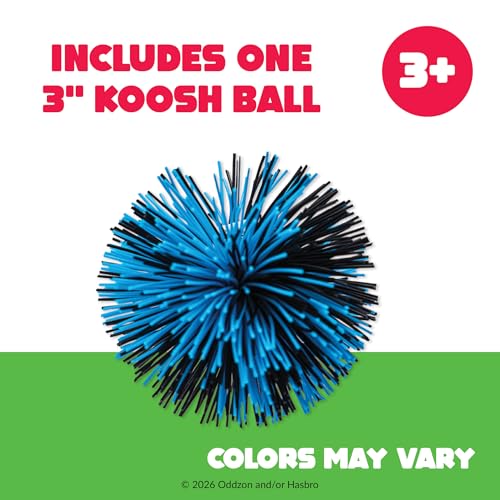 Image of Koosh Balls 3 inch, Single Assorted Color - Kids Outdoor Toys, Beach Toys, Kids Games, Outdoor Games for Adults and Family, Outdoor Games for Kids, Kids Toys, Fidget Toys for Kids, Ages 3+