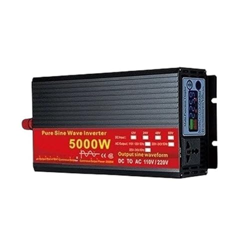 Convertitore Potenza Trasformatore Tensione Inverter Solare A Onda Sinusoidale Pura Da 12 V 24 V 220 V 110 V 2000 W 3000 W 4000 W 5000 W Invertitore12V127V 60HZ5000W