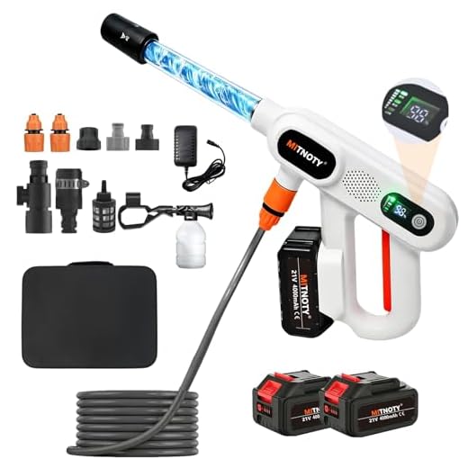 MITNOTY Portable Cordless Pressure Washer