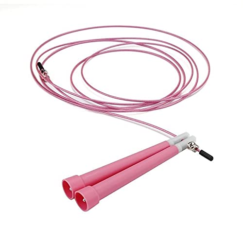 XIANGFATS Skakanka Regulowany Ćwiczenie kieszonkowe fitness dorosły przenośny sprzęt fitness skakać liny kieszeń skakanka boks skoki crossfit, sportydia (Color : Pink)