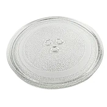 Image of Glass Microwave Plate Compatible with IFB 20SC2, 24.13 cm Round Turntable Replacement, 20L Capacity(NOT for Samsung Microwave)