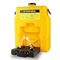 Portable Eyewash-Station Emergency OSHA-Approved Yeipower - Wall Mounted Eye Wash First Aid 14 Gallon Eye Irrigation Equipment