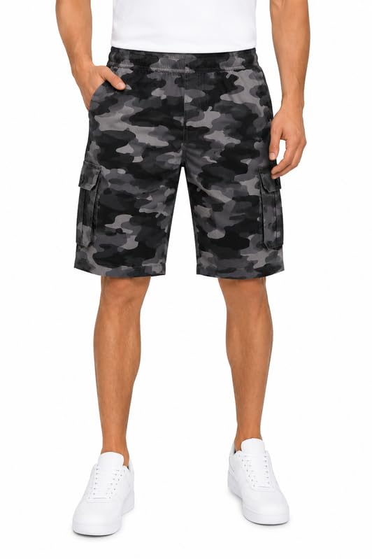 Image of Romano nx Men's 100% Cotton Cargo Shorts with 5 Pocket Style, 3 Years Warranty