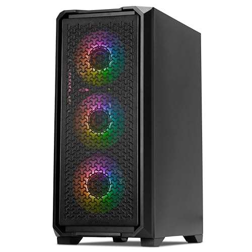 YEYIAN Gaming PC VaultESP | Intel i5-14400F 10-Core (4.7GHz Turbo) | NVIDIA RTX 5060 8GB GDDR7 | 32GB DDR5 6000MHz | 1TB NVMe SSD Gen4 | Windows 11 Pro - imagen 8
