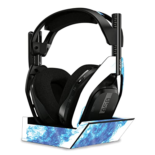 Image of MightySkins Glossy Glitter Skin Compatible with Astro A50 Wireless Headphones + Base Station (Gen 4) - Vibrant Smoke | Protective, Durable High-Gloss Glitter Finish | Easy to Apply | Made in The USA