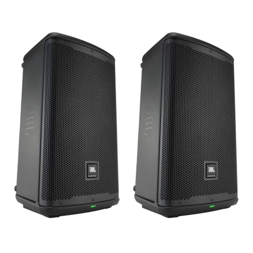 JBL Professional EON710 Powered PA Loudspeaker with Bluetooth, 10-inch (Pair)