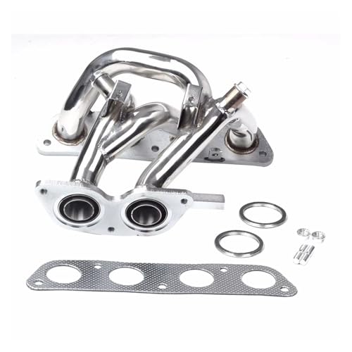 Tubo de escape Toyota MR-S 1.8L DOHC soluciona ruidos de colector agrietado 1999-2007