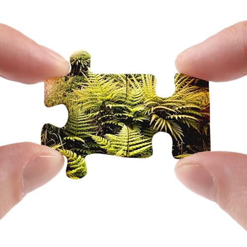 Puzzle BBOLDIN Bosque en el Libro para Adultos 1000 Piezas Naturaleza, Fantasía Planta Rompecabezas, Árbol Acogedor Río Verde miniatura 3