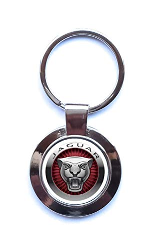 Print Corner Porte-clés Factory en Métal Argenté - Jaguar Pace