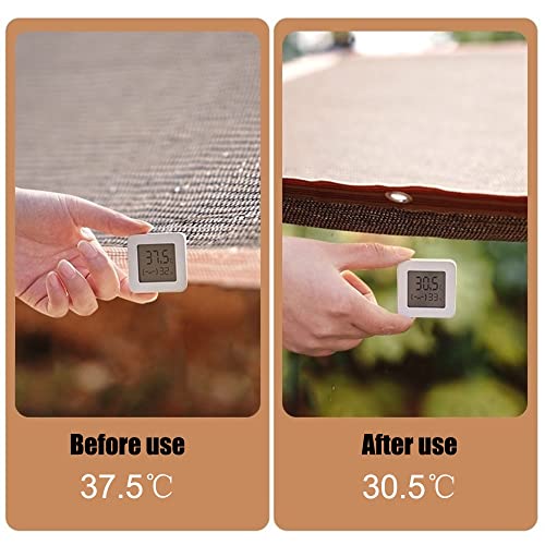 Filet d'ombrage anti UV à œillets pour ombrager une piscine exposée - 4