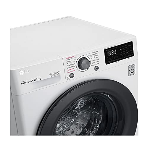 Lava e Seca LG VC5 11kg Branco com Inteligência Artificial AIDD™ - CV3011WG4A - Motor Inverter