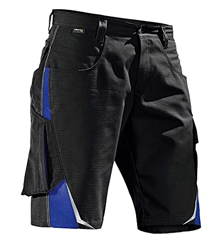 Short de travail KÜBLER vêtement professionnel mixte taille 40 noir bleuet